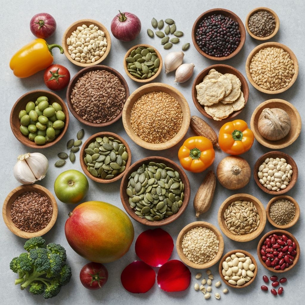 Vitamin és ásványi anyagban gazdag élelmiszerek