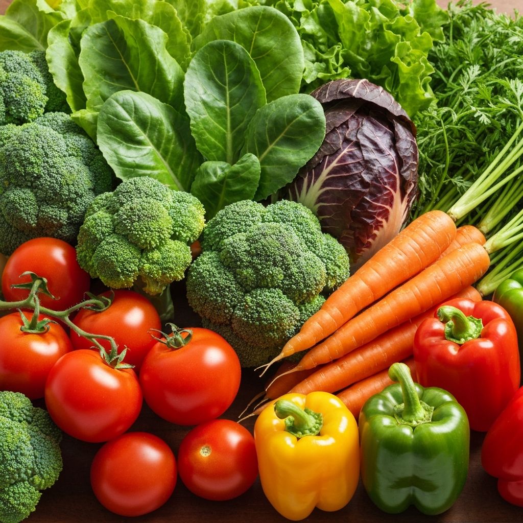 Friss zöldségek